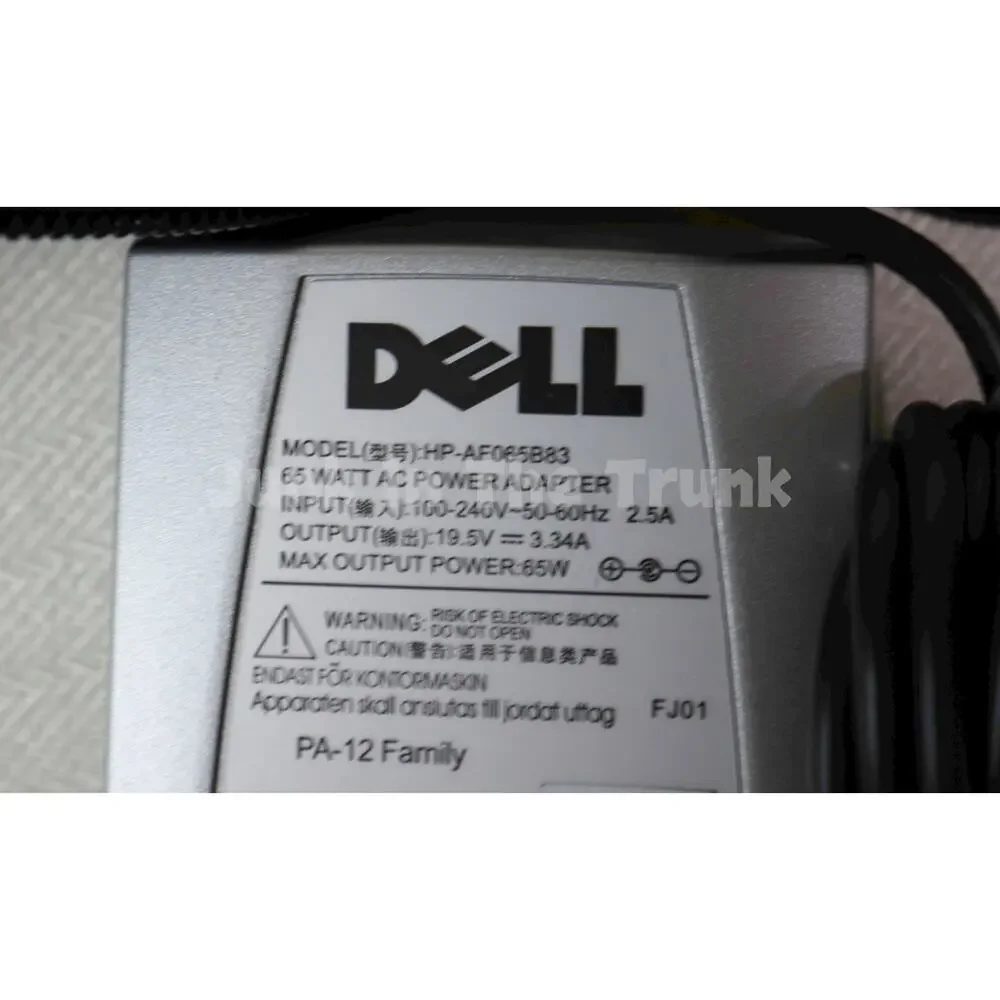 Dell Auto/ Air Adapter Model: Hp-Af065B83